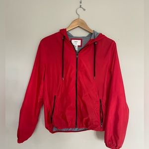 Forever 21 red windbreaker! Size S.